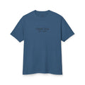 While We're Here T-Shirt- Faded Navy