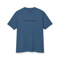 Heavyweight Cotton Tee- Faded Navy