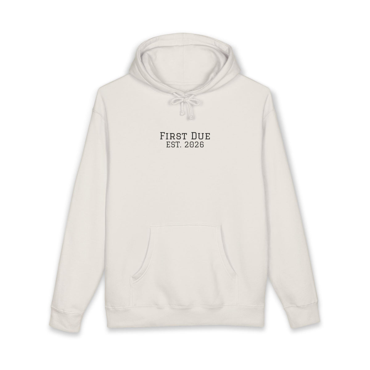 While We're Here Hoodie- Bone
