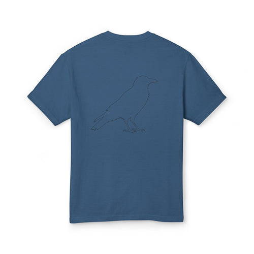Heavyweight Cotton Tee- Faded Navy